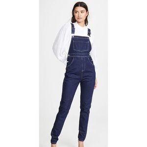 WeWoreWhat Navy Denim Overalls